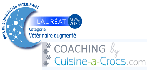 Lauréat de l'innovation vétérinaire coaching cuisine-a-crocs